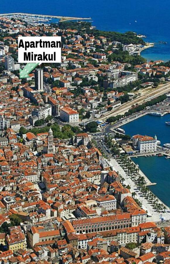 Apartman Mirakul Split Extérieur photo